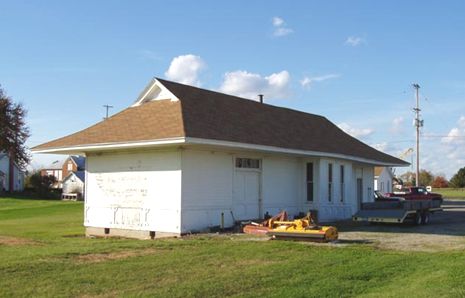 Cincinnati Northern Depot At Waldron MI